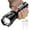 Black, variant on IPEWLEX 35000 Lumens Rechargeable LED Flashlight with 3 Lighting Modes, IPX4 Water-Resistant, Powerful Handheld Flash for Emergencies, Camping, and Hiking, Includes USB Cable for Charging