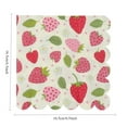 thumbnail image 6 of Strawberry Paper Napkins 60pcs Disposable Theme Decorations for Kids Baby Shower/Birthday/Berry Theme (Fold 6.5in), 6 of 6
