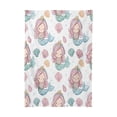 thumbnail image 2 of 60x108 Inch Tablecloth Polyester Square Tablecloth for Home Kitchen Dinner Decor Pastel Colors Mermaid, 2 of 9