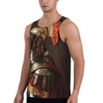 thumbnail image 2 of Junzan Medieval Knight Dog for Men's Workout Tank Top Gym Muscle Tee Fitness Bodybuilding Sleeveless T Shirt Sleeveless Muscle Shirts-Large, 2 of 7
