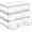 3pack Wide, variant on 7.6" H Clear Stackable Storage Drawers, 2 Pack Plastic Organizers Bins for Skincare, Cosmetics,Beauty Supplies,Ideal for Vanity, Bathroom,Kitchen Countertop,Cabinet Organization