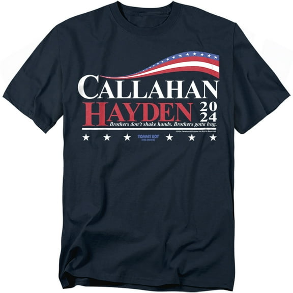 Tommy Boy T-Shirt Callahan And Hayden For President 2024 Unisex Graphic Tee for Men & Women