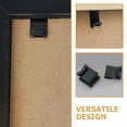 thumbnail image 4 of unbranded 100Ud De Pared Para Marcos Negros De Alta Resistencia Sin Daños Para, 4 of 8