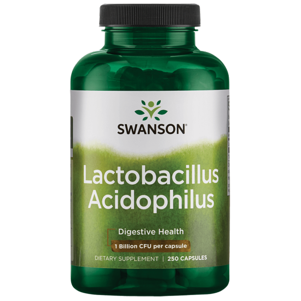 Swanson Lactobacillus Acidophilus Probiotic 1 Billion Cfu 250 Capsules