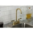 thumbnail image 4 of Kingston Brass KB8497FL Bar Faucet, Brushed Brass, 4 of 5