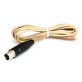 thumbnail image 2 of Mogan Microphone Cable for Shure Wireless Transmitters, Beige, 2mm OD, 4', 2 of 3