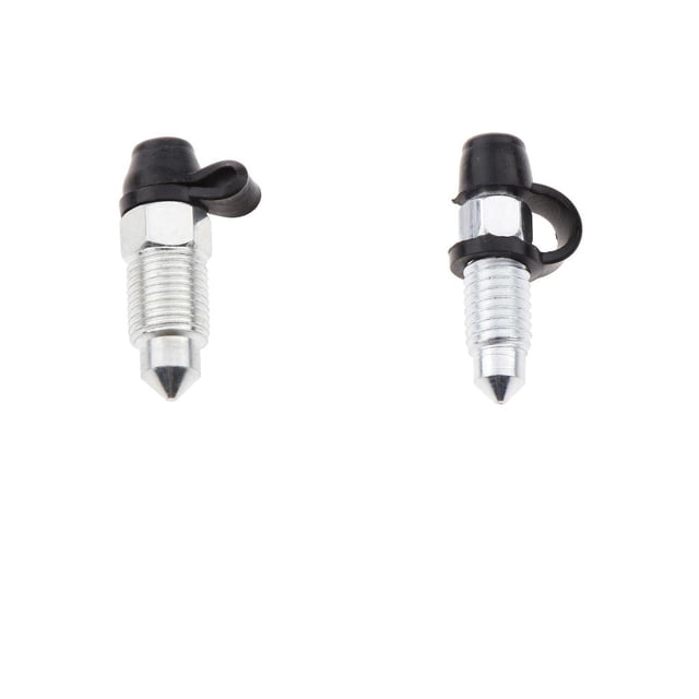 Tapón antipolvo de tornillo de purga de tornillo de pinza motocicleta - M10x1mm y M8 x 1.25mm Yotijar Tornillos de moldura para motocicleta