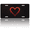 Glowing Red Heart in a Sparkling Dark Setting, variant on 1 Pcs License Plate Covers & Frames, Sasquatch Silhouette against a Vividly Colored Mountain and Starry Sky For Decorative Front, Aluminum Cover For Men Women, 12" X 6"