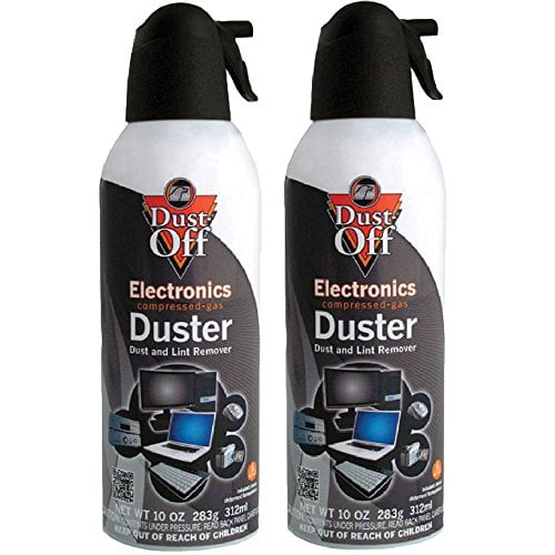 Dust-Off Disposable Compressed Gas Duster, 10 oz - Pack of 2 - Walmart.com