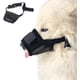 thumbnail image 1 of Nylon Muzzle to Prevent Biting, Barking and Chewing, for Small and Medium Sized Dogs with Breathable Mesh, Soft Mouthguard with Adjustable Straps (Siz, 1 of 4
