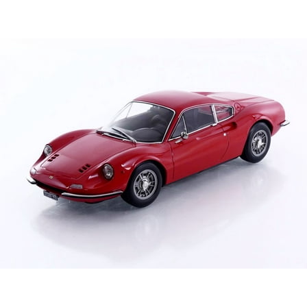 1968 Dino 246 GT Red 1/18 Diecast Model Car by Norev