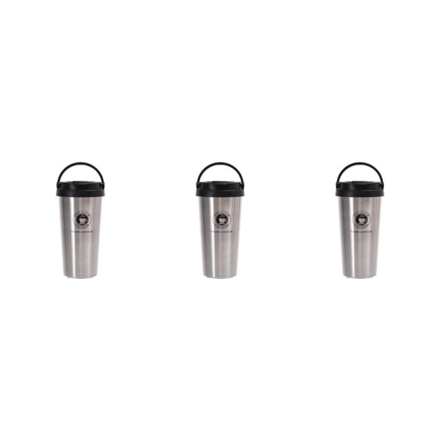 kurtrusly Reusable Thermal Cup Eco-Conscious Choice For Better Tomorrow Convenient silver 500ml 3Set