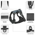 thumbnail image 6 of Lsque Snowflake Vintage Pattern Dog Harness, No-Pull Pet Harness with 2 Leash Clips, Adjustable Soft Padded Dog Vest with Easy Control Handle for Large Dogs-Medium, 6 of 9