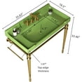 thumbnail image 2 of 36"Console Bathroom Sink, Freestanding Console Sink With Stainless Brushed Gold Legs, Modern Bathroom Vanity with 3 Tap Holes, 2 of 6