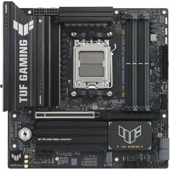 TUF B850M-PLUS WIFI7 Gaming Desktop Motherboard - AMD B850 Chipset - Socket AM5 - Micro ATX (tufgamingb850m-pluswif)