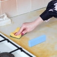 thumbnail image 4 of Stone Grinding Rubber Abrasive Block Hard Water Rings Stone for Removing Kitchen Sink Stains Blue, 4 of 9