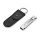 thumbnail image 1 of Portable Nail Clippers,Medical Grade Stainless Steel Foldable Nail Cutter with Leather Case, Ultra Slim Travel Design, 1 of 4