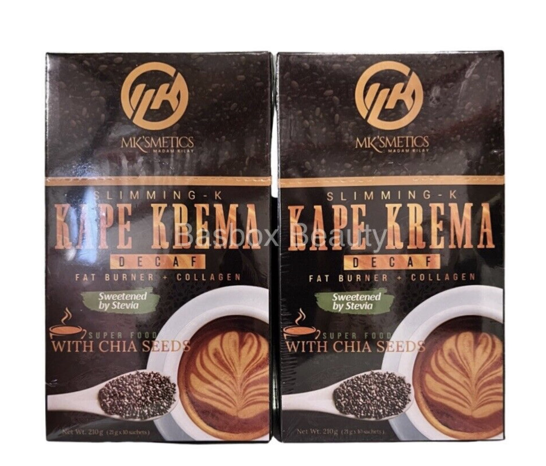 MK Slimming-K Coffee, Collagen, Garcinia Cambogia, Stevia, 30