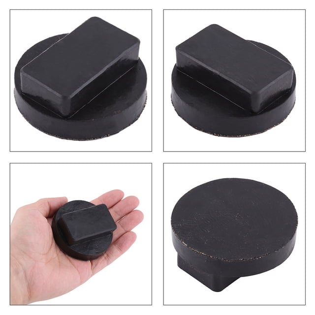 Rubber Jacking Pad for Protect Metal Jack Point and Sturdy Easy to Operate, Suitable for Most Models