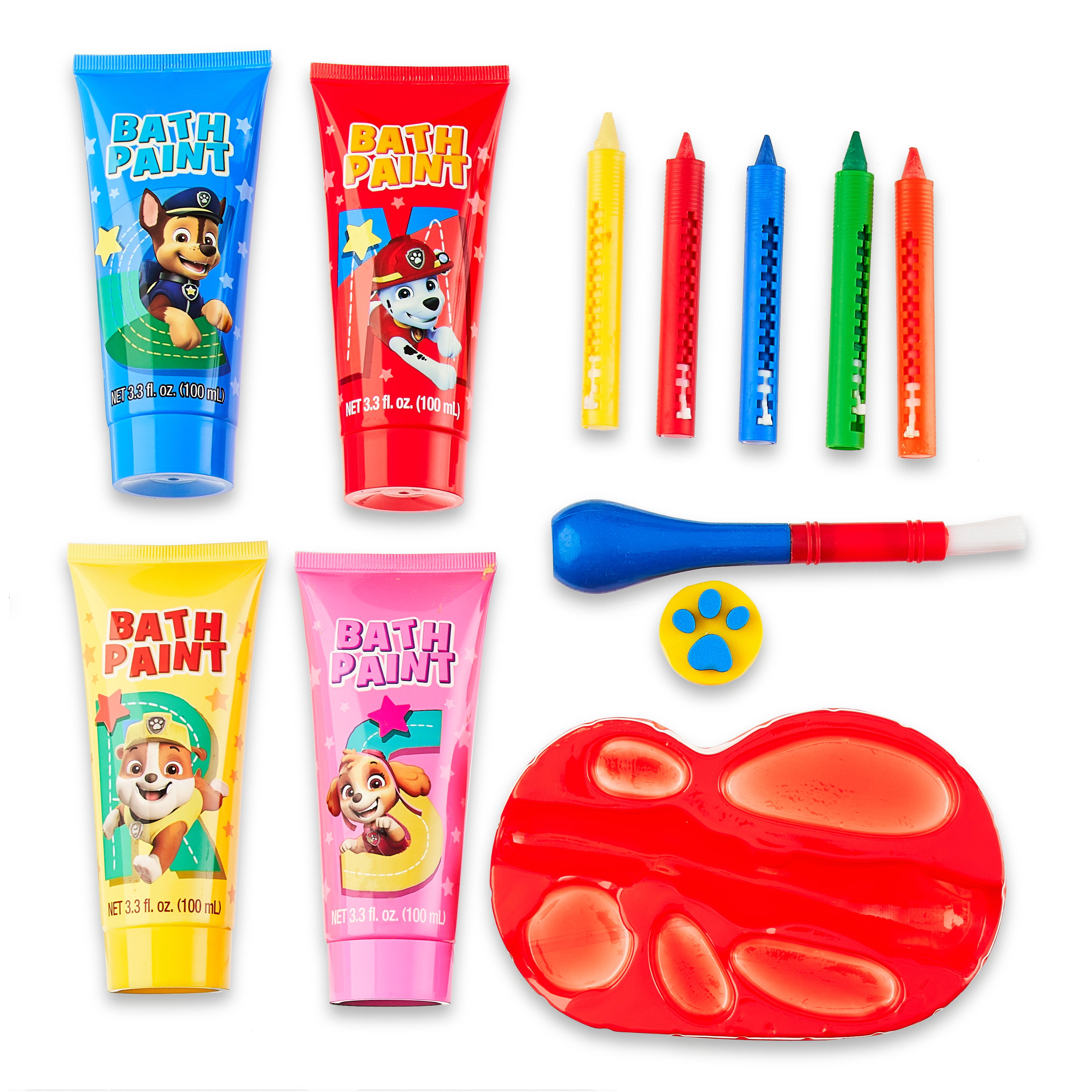 Bath Hygiene with Paw Patrol Paddlin' Pups Paint Activity for Kids 