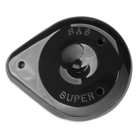 S&s Air Cleaner Cover Mounting - S&S Cycle 170-0384A Teardrop Air Cleaner Cover - Black