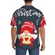 thumbnail image 3 of Balery Cute Christmas Gnomes (2) Camisa Casual de Manga Corta con Botones para Hombre, Texturizada, Estilo Cubano, para Playa, Verano-Medium, 3 of 5