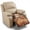 Autumn Cat Coffee, variant on ZIATUBLES Tribal Sea Turtle Plumeria Print Recliner Chair Cover, Anti-Slip Quilted Recliner Couch Slipcover, Washable Furniture Protector for Living Room, Fits Most Standard Recliners