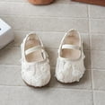 thumbnail image 5 of hengsof Girls' Fashionable Mesh Floral Soft Sole Flat Shoes, Spring Summer Casual Shoes, Sweet and Versatile Princess Shoes, 5 of 8