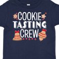 thumbnail image 4 of Inktastic Christmas Cookie Tasting Crew with Holiday Cookies Boys or Girls Toddler T-Shirt, 4 of 5