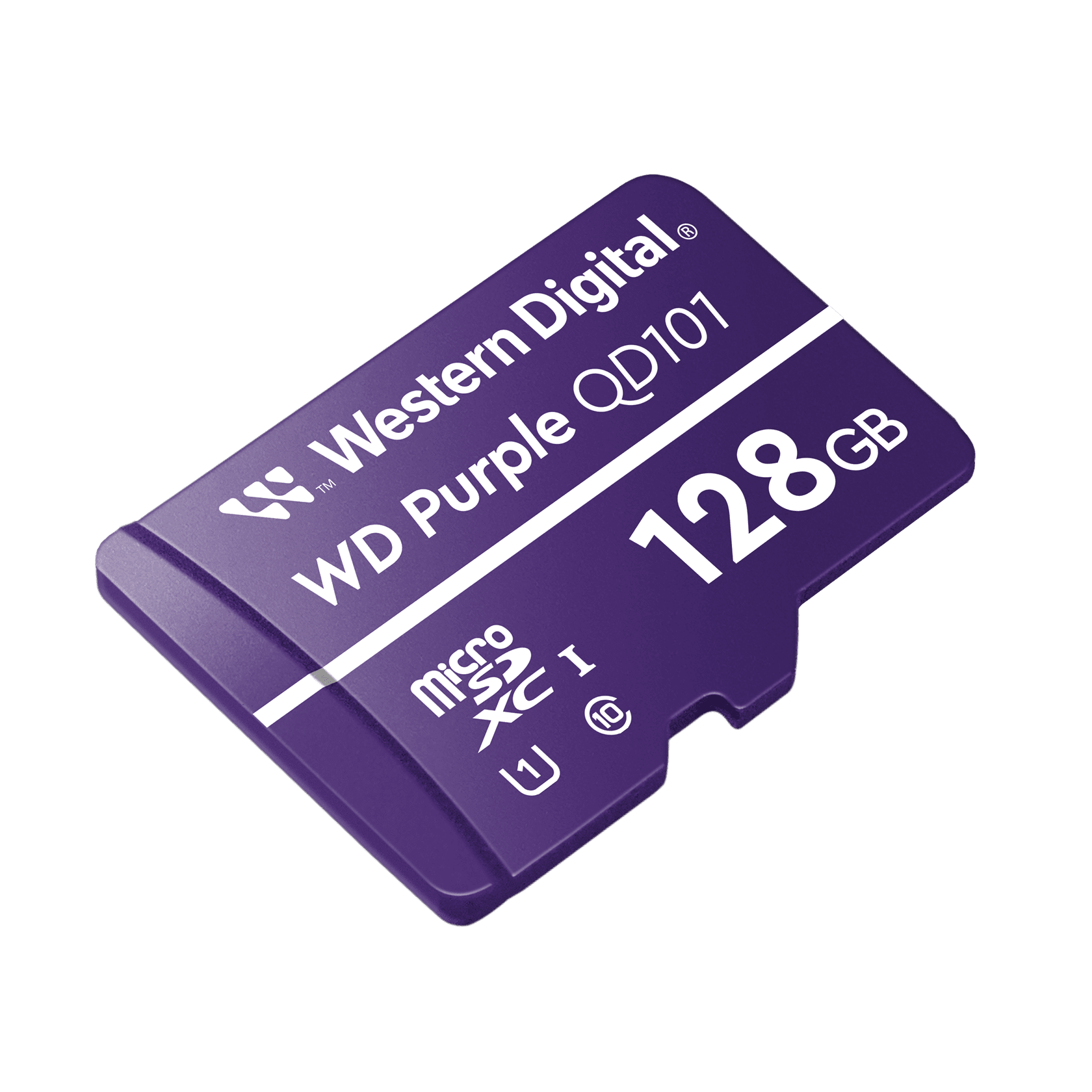 Western Digital 128GB WD Purple SC Ultra Endurance microSD Card, microSDXC Memory Card - WDD128G1P0C-85AEL0