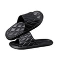 thumbnail image 5 of Fengactive Womens Mens Open Toe House Slippers Textured Footbed Anti Skid Water Resistant Breathable Shower Slides L, 5 of 5