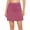 Hot Pink, variant on DeHolifer Women's Pants Workout Skort Yoga Leggings Knee Length Skirts Tummy Control Two Layer Athletic Running Gym Sports Pant Brown XL