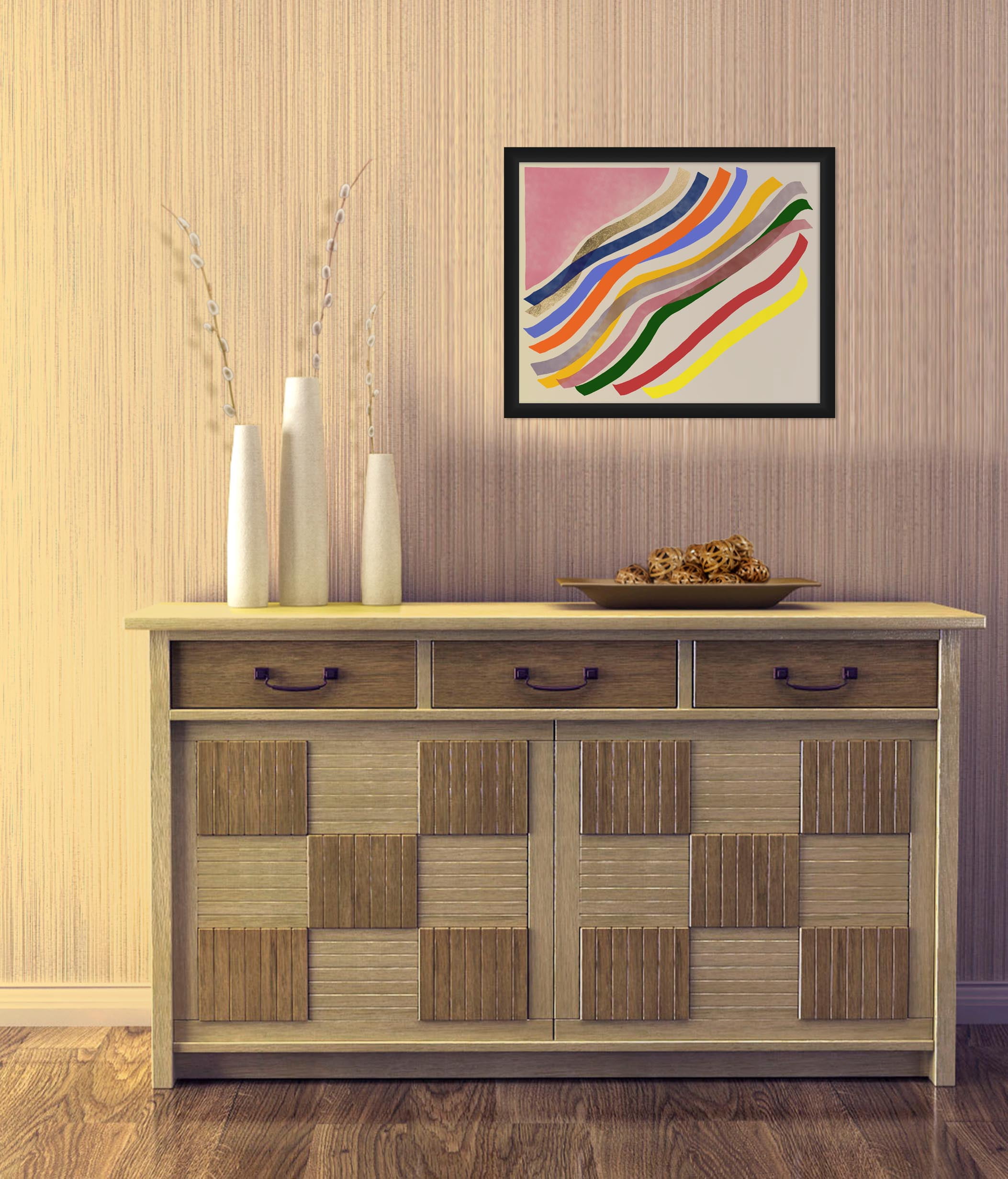 PTM Images,Curv Colorful lines