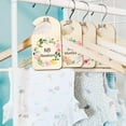 thumbnail image 6 of 10Pcs Wood Baby Wardrobe Dividers Flower Clothes Size Dividers Wreath Closet Organizers Nursery Decor from Newborn to 36 Month Hanger Baby Nursery Infant Hangers Divider for Newborn Shower Colorful, 6 of 6