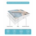thumbnail image 5 of Coastal Starfish Queen Size Down Alternative Comforter,Lightweight Comforter Quilt Bedding Set with Pillow Shams Beach Summer Starfish Nautical Shell Blue Bed Comforter Duvet Insert 90"x96", 5 of 7