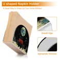 thumbnail image 5 of Yayeee Napkin Holder for Table Kitchen Paper Tissue Organization, Red Sitting on The Moon, 5 of 8