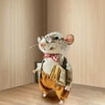 thumbnail image 2 of EASTIN Cute Needle Felted Mouse（DIY Kits) Christmas Wool Felt Mouse Ornament  Cute Felt Mice Figurine for Halloween Christmas Decor Needle Felted Christmas Mouse Doll Decorations, 2 of 5