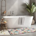thumbnail image 2 of Pioneer Flower Floral Print Pattern Kitchen Rug Mat,Kitchen Runner Rugs Non Skid Washable,Decorative Kitchen Floor Mats for Kitchen,Sink,Laundry,17"x47.2", 2 of 7
