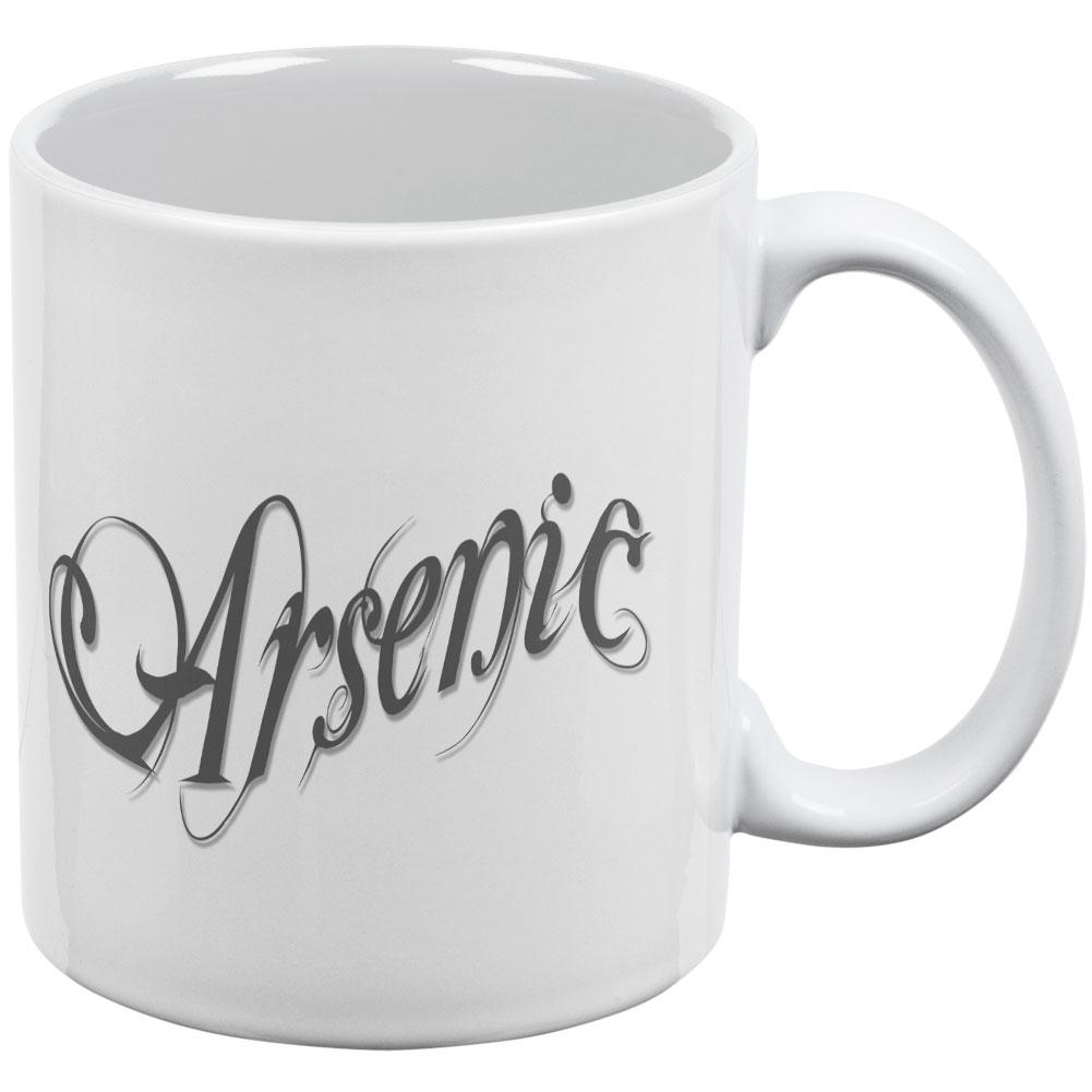 Arsenic Poison White All Over Coffee Mug Walmart Com