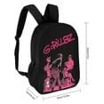 thumbnail image 2 of Gorillaz Backpack Rucksack Book Bag Schoolbag Shoulder Bag Casual Hiking Daypack, 2 of 8