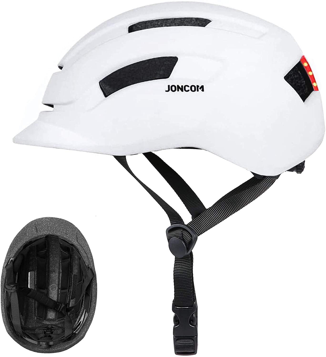 AdultMenWomen Bike Helmet with Light Road Bicycle Helmet