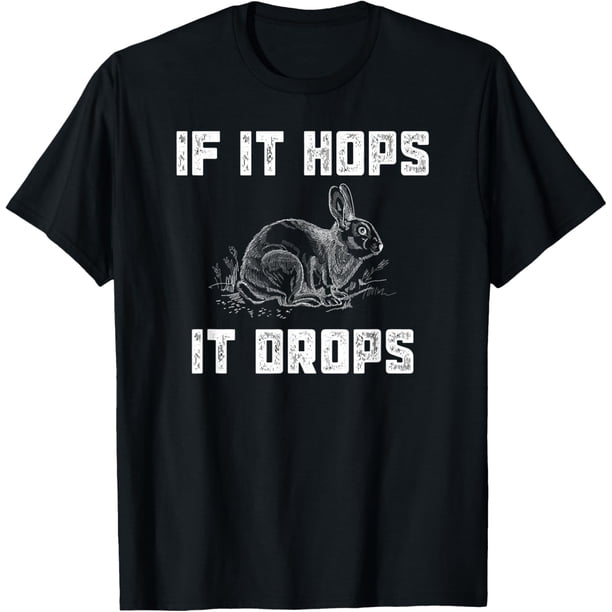 Camiseta divertida de caza de conejos, camiseta de regalo de gran cazador sarcástico