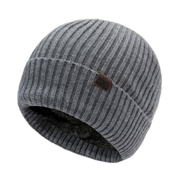 Sombreros de invierno de moda para hombre y mujer, unisex, de punto, para exteriores, cálidos, de poliéster.