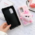 thumbnail image 6 of SaniMore for Samsung Gaxaly A33 5G 6.4" Warm Cute Plush Briquette Case, Fluffy Furry Back Case for Samsung Gaxaly A33 5G Full Body Protective Case Ladies Women Girls, Black, 6 of 6