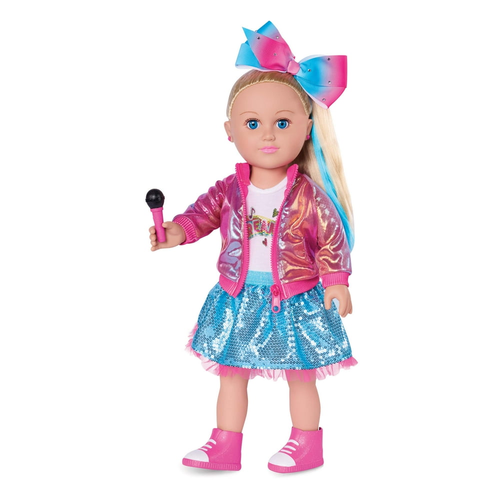 My Life As JoJo Siwa Doll, 18-inch Soft Torso Doll with Blonde Hair