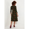 thumbnail image 5 of Joe Browns Women's Plus Size Stretch Knit Faux Wrap Midi Dress, 5 of 6