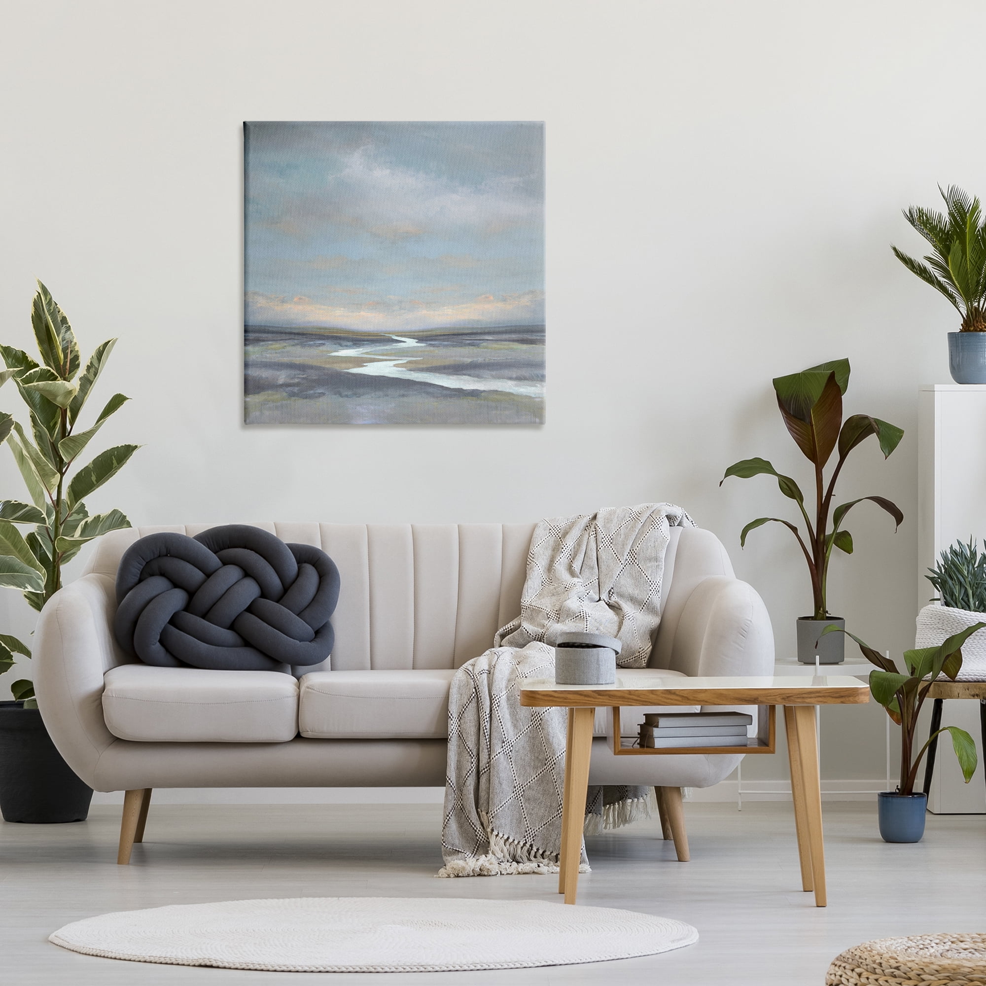 Stupell Industries Riverbend Misty Atmosphere Canvas Wall Art, design by Christy McKee
