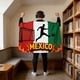 thumbnail image 5 of Mantón con bandera para aficionados del Mundial 2026 | Equipo de apoyo para el fútbol de EE. UU., Canadá y México | Bandera de poliéster para partidos de fútbol y tailgating, 5 of 5
