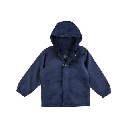 George Boys School Uniform Boys Hooded Fleece Lined Jacket (Little Boys & Big Boys)