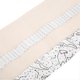 thumbnail image 1 of Pen Curtain Fantasy White Starry Canvas HandMade Color Lead Storage Bag for Classmates Students Colleagues Gift, 1 of 3